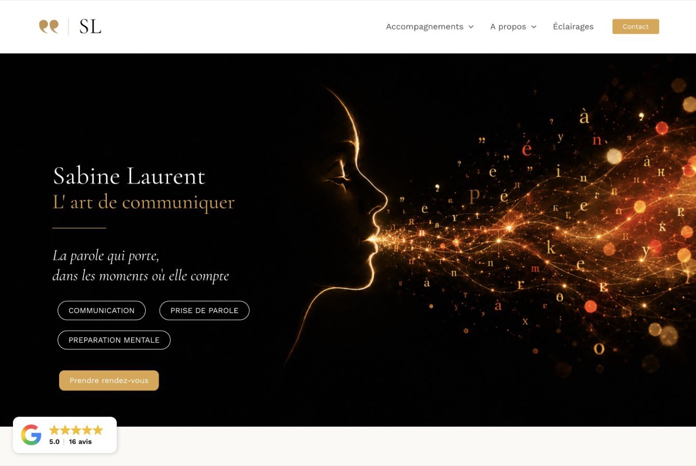 Aperçu du projet Sabine Laurent