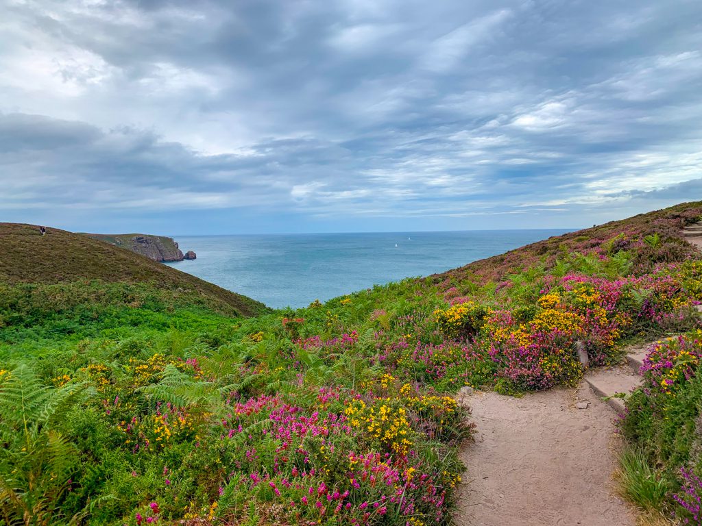 La lande et la mer — photographie de Maxime Meunier