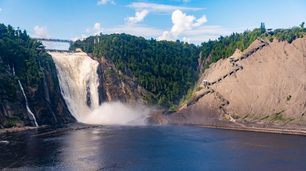 La chute Montmorency — photographie de Maxime Meunier