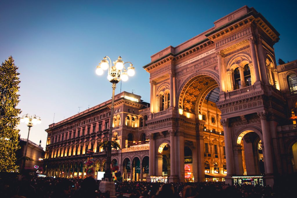 Milan à la tombée du jour — photographie de Maxime Meunier