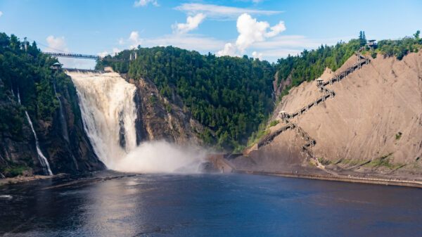 La chute Montmorency — photographie de Maxime Meunier